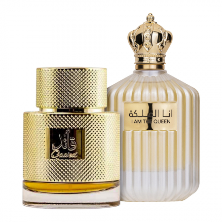 Parfumuri sezonul rece - Pachet 2 parfumuri Qaaed 100 ml si I Am The Queen 100 ml