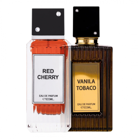 Pachete - Pachet 2 parfumuri Red Cherry 100 ml si  Vanila Tobacco 100 ml