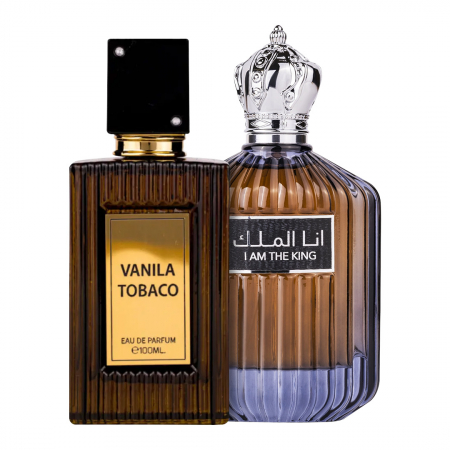 Pachete - Pachet 2 parfumuri Vanila Tobacco 100 ml si I Am the King 100 ml