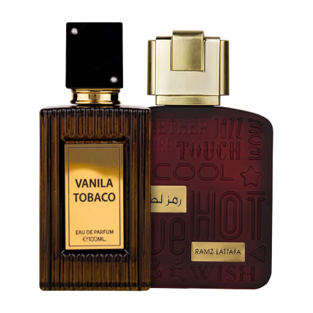 Pachete - Pachet 2 parfumuri Vanila Tobacco 100 ml si Ramz Gold 100 ml