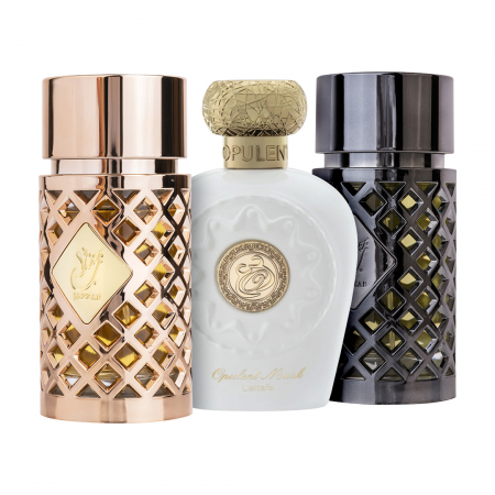 Ofertele zilei - Pachet 3 parfumuri best seller, Jazzab Gold 100 ml + Jazzab Silver 100 ml + Opulent Musk 100 ml