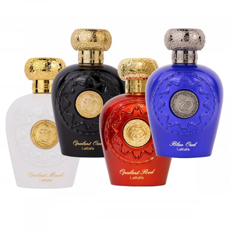 Pachete - Pachet 4 parfumuri best seller, Opulent Musk 100 ml, Opulent Oud 100 ml, Opulent Red 100 ml si Blue Oud 100 ml