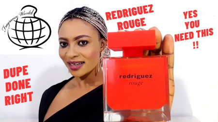 Parfum Redriguez Rouge, Fragrance World, apa de parfum 100 ml, femei - inspirat din Narciso Rouge by Narciso Rodriguez [4]