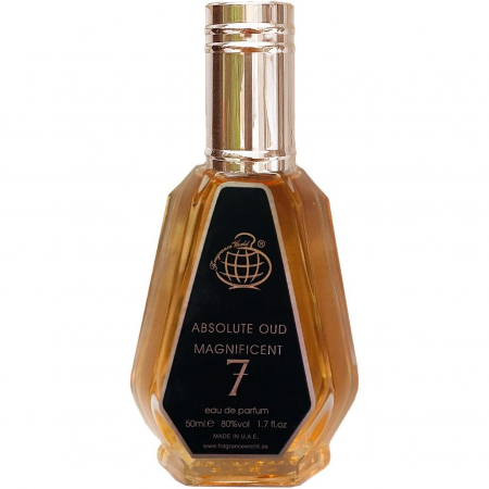 Parfum Absolute Oud Magnificent 7, Fragrance World, apa de parfum 50 ml, barbati - inspirat din La Collection M7 Oud Absolu by  Yves Saint Laurent [4]
