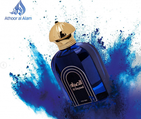 Parfum Al Sayaad for Men, Athoor al Alam, Fragrance World, apa de parfum 75 ml, barbati - inspirat din Red Tobacco by Mancera [3]