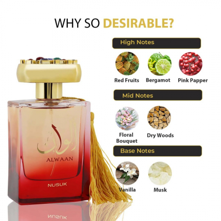 Parfum Alwaan, Nusuk, apa de parfum 100 ml, femei [1]