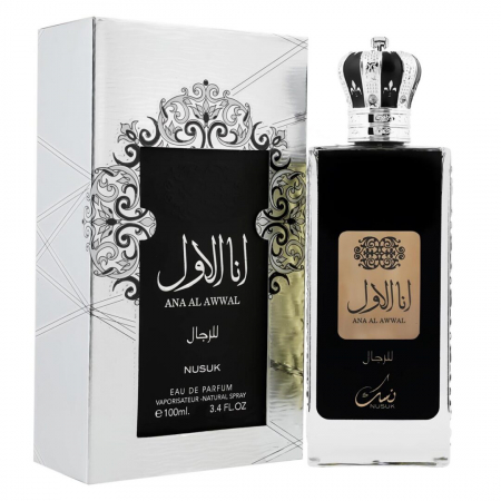 Parfum Ana Al Awwal Man, Nusuk, apa de parfum 100ml, barbati - inspirat din Black Xs Men [2]