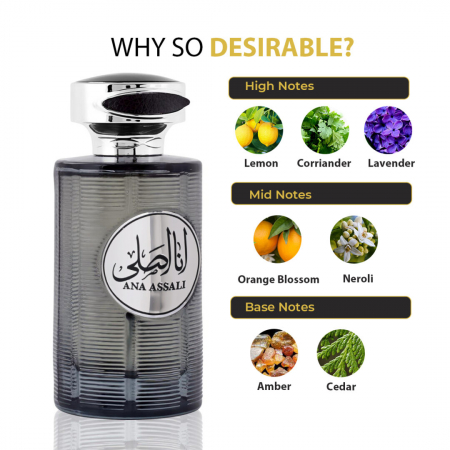 Parfum Ana Assali for Him, Nusuk, apa de parfum 100 ml, barbati - inspirat din Gucci Guilty Pour Homme [1]
