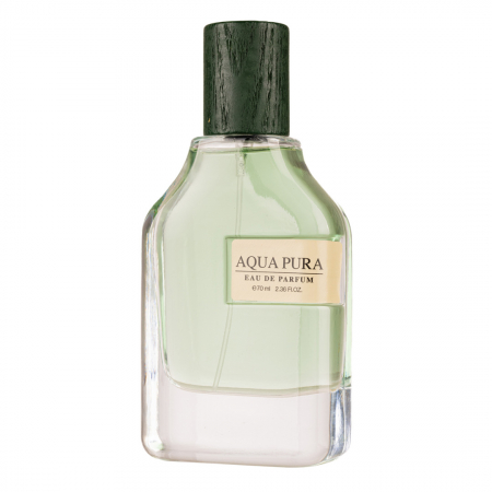 Parfum Aqua Pura, Fragrance World, apa de parfum 70 ml, unisex - inspirat din Megamare by Orto Parisi [2]