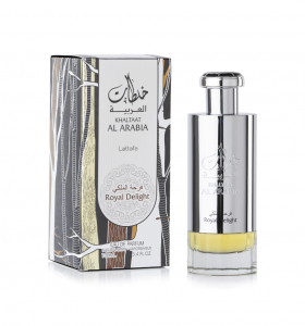 Parfum arabesc Khaltaat Al Arabia Royal Delight Silver, apa de parfum 100 ml, barbati [1]