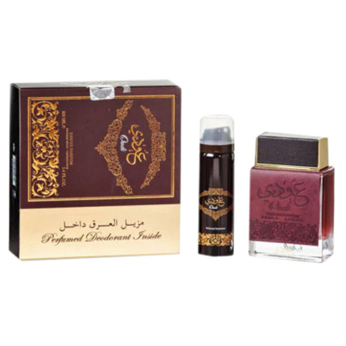 Parfum arabesc Oudi cu deodorant, apa de parfum 100 ml, barbati [2]