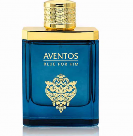 Parfum Aventos Blue For Him, Fragrance World, apa de parfum 100 ml, barbati - inspirat din Green Irish Tweed by Creed [4]