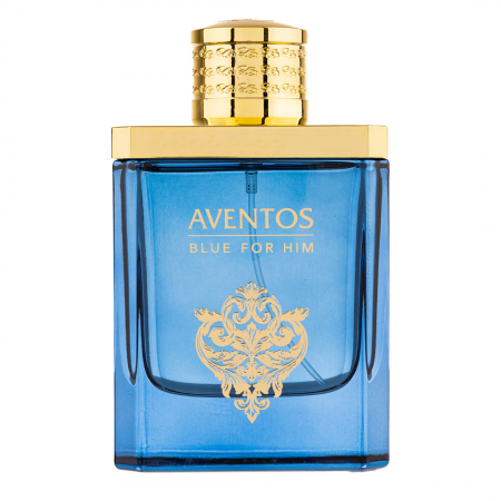Clone - Parfum Aventos Blue For Him, Fragrance World, apa de parfum 100 ml, barbati - inspirat din Green Irish Tweed by Creed