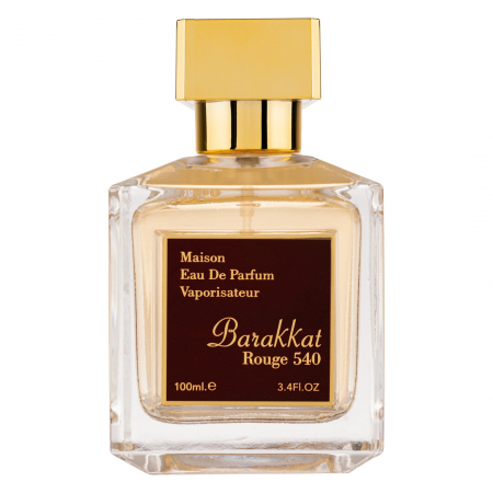 Clone - Parfum Barakkat Rouge 540, Fragrance World, apa de parfum 100 ml, femei - inspirat din Baccarat Rouge 540 by Maison Francis de Kurkdijan