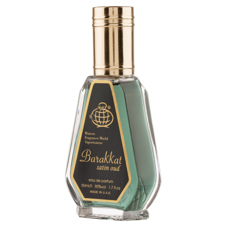Parfum Barakkat Satin Oud, Fragrance World, apa de parfum 50 ml, unisex - inspirat din Oud Satin Mood by Maison Francis Kurkdjian [2]