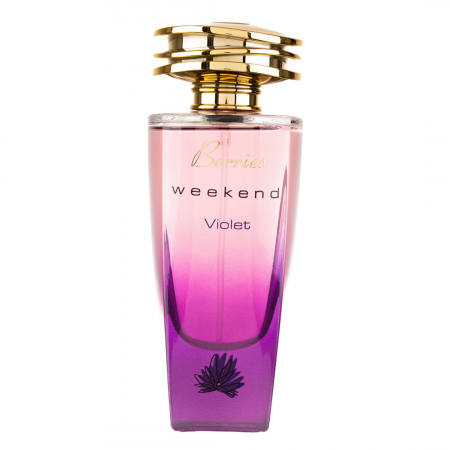 Parfum Berries Weekend Violet, Fragrance World, apa de parfum 100 ml, femei - inspirat din Burberry Weekend by Burberry [0]