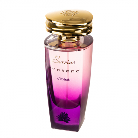 Parfum Berries Weekend Violet, Fragrance World, apa de parfum 100 ml, femei - inspirat din Burberry Weekend by Burberry [3]