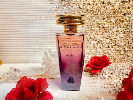 Parfum Berries Weekend Violet, Fragrance World, apa de parfum 100 ml, femei - inspirat din Burberry Weekend by Burberry [5]