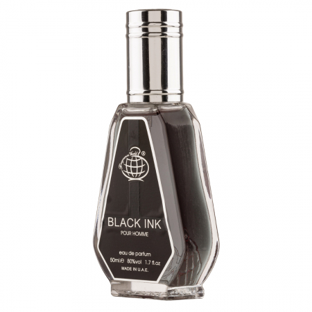 Parfum Black Ink, Fragrance World, apa de parfum 50 ml, barbati - inspirat din Encre Noire by Lalique [2]