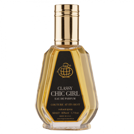 Clone - Parfum Classy Chic Girl, Fragrance World, apa de parfum 50 ml, femei - inspirat din  Good Girl by Carolina Herrera