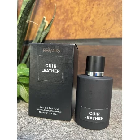 Parfum Cuir Leather, Fragrance World, apa de parfum 100 ml, unisex - inspirat din Ombre Leather by Tom Ford [4]