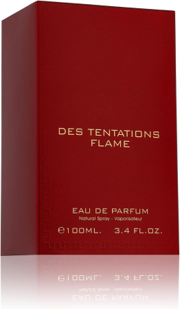 Parfum Des Tentations Flame, Fragrance World, apa de parfum 100 ml, unisex - inspirat din Eros Flame by Versace [3]