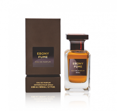 Parfum Ebony Fume, Fragrance World, apa de parfum 80 ml, unisex - inspirat din Ebene Fume by Tom Ford [1]