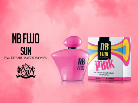 Parfum Fluo Pink by New Brand, apa de parfum 100 ml, femei [3]