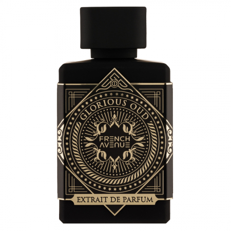 Noutăți - Parfum Glorious Oud, Fragrance World, apa de parfum 80 ml, unisex - inspirat din  Prives Oud for Greatness by Initio