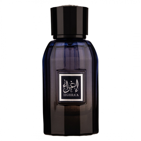 Fragrance World - Parfum Iighra’a, Fragrance World, apa de parfum 80 ml, barbati - inspirat din La Nuit de L’Homme Bleu Électrique by Yves Saint Laurent