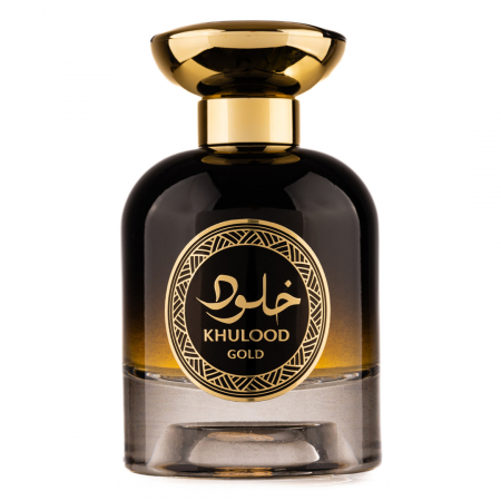 Fariis - Parfum Khulood Gold, Fragrance World, apa de parfum 100 ml, unisex - inspirat din  Tobacco Mandarin by Byredo
