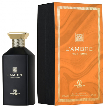 Branduri arăbești - Parfum L'ambre Pour Homme, Grandeur Elite, apa de parfum 100 ml, barbati