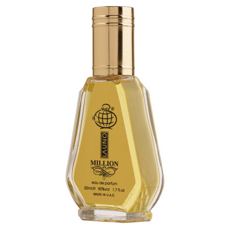 Parfum La Uno Million, Fragrance World, apa de parfum 50 ml, barbati - inspirat din 1 Million by Paco Rabanne [1]