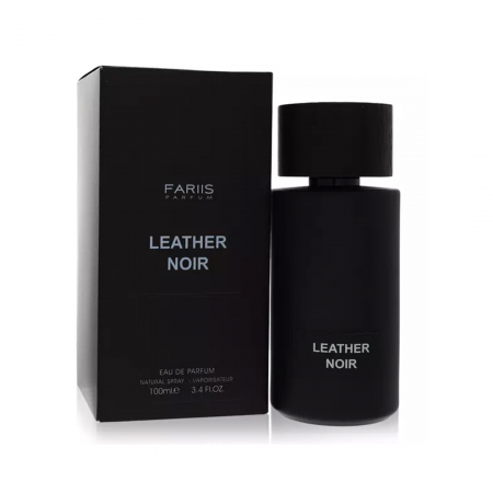 Fariis - Parfum Leather Noir, Fariis, apa de parfum 100 ml, barbati