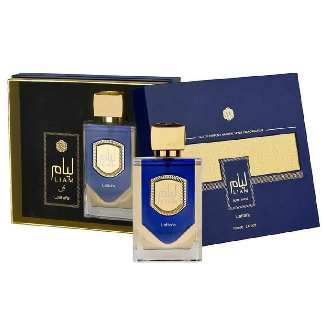 Parfum Liam Blue Shine, Lattafa, apa de parfum 100 ml, barbati [1]