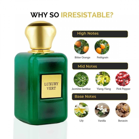 Parfum Luxury Vert, Riiffs, apa de parfum 100ml, femei - inspirat din Vert Malachite by Armani Prive [1]