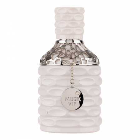 Clone - Parfum Musk Vip, Fragrance World, apa de parfum 100 ml, unisex - inspirat din  Musk Silk by Ajmal
