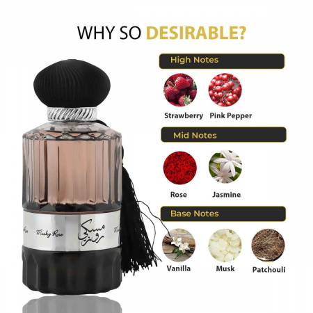 Parfum Musky Rose, Nusuk, apa de parfum 100 ml, femei [1]