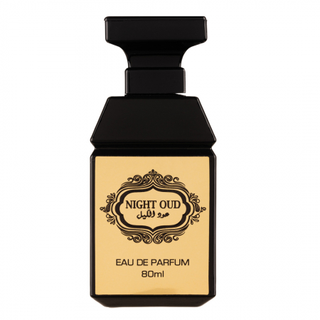 Parfumuri unisex - Parfum Night Oud, Fragrance World, apa de parfum 80 ml, unisex