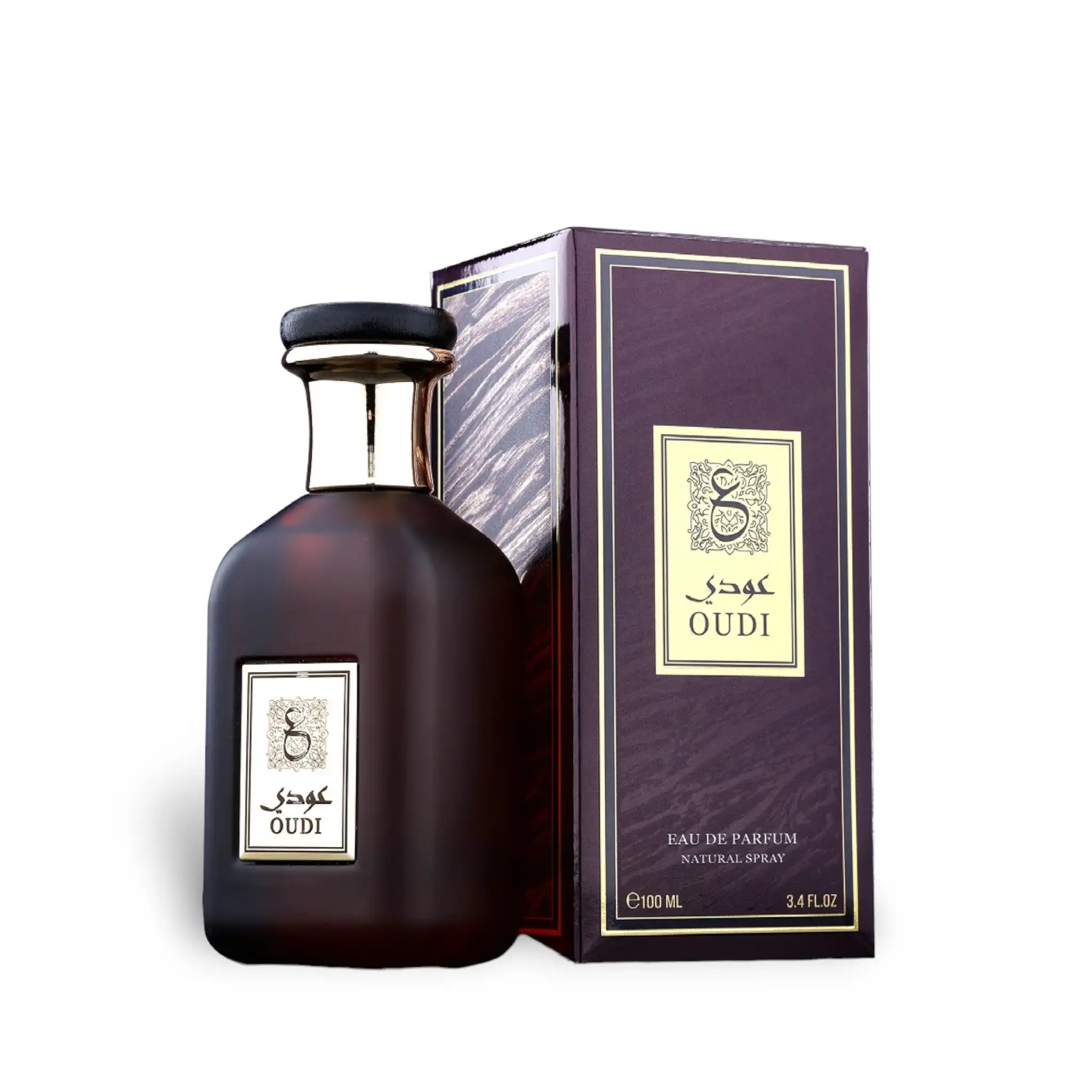Parfum Oudi, Fragrance World, apa de parfum 100 ml, barbati - inspirat din Oud Saffron by Hugo Boss [1]