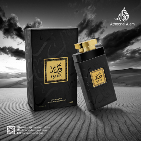 Parfum Qadr, Fragrance World, apa de parfum 100 ml, barbati - inspirat din Bvlgari Man In Black [1]