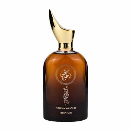 Parfumuri sezonul rece - Parfum Sab'ha Wa Oud, Rihanah, apa de parfum 100ml, unisex