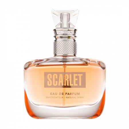 Clone - Parfum Scarlet, Fragrance World, apa de parfum 100 ml, femei - inspirat din Scandal by JP Gaultier