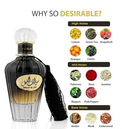 Parfum Swalif Al Lail, Nusuk, apa de parfum 100ml, barbati [1]