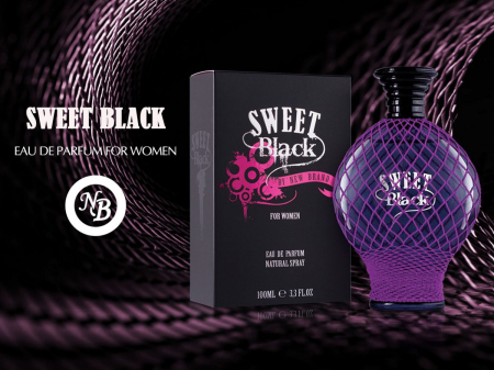 Parfum Sweet Black for Women, apa de parfum 100 ml, femei [1]