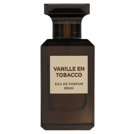 Clone - Parfum Vanille En Tobacco, Fragrance World, apa de parfum 80 ml, unisex - inspirat din  Tobacco Vanille by Tom Ford