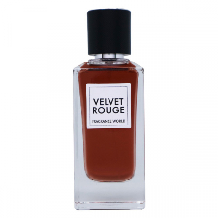 Parfum Velvet Rouge, Fragrance World, apa de parfum 100 ml, femei - inspirat din Rouge Velours by Yves Saint Laurent [5]