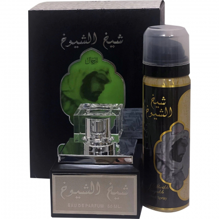 Set Sheikh Shuiukh, apa de parfum 50 ml și deodorant 50 ml, bărbați [0]