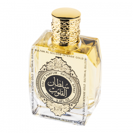 Sultan Al Quloob Intense Gold, apa de parfum 100 ml, unisex [1]