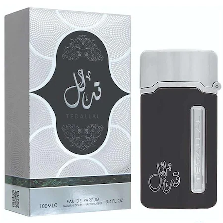 Parfum arabesc Tedallal Silver, apa de parfum 100 ml, barbati [2]